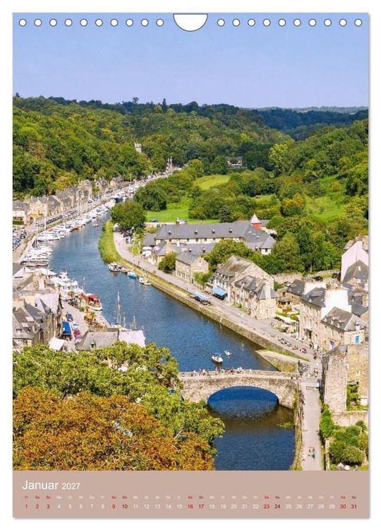 Produktbild: Facetten der Bretagne. Granit, Meer und Geschichte (Wandkalender 2027 DIN A4 hoch), CALVENDO Monatskalender