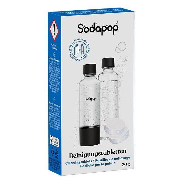 Produktbild: SODAPOP Reinigungstabletten 20 St&uuml;ck