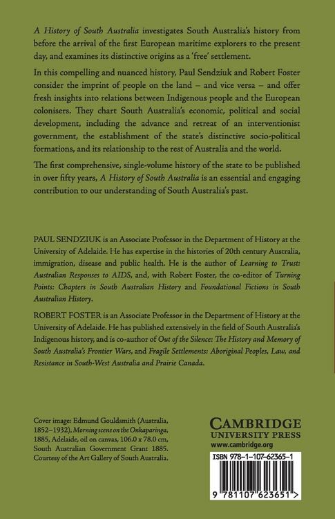 Produktbild: A History of South Australia