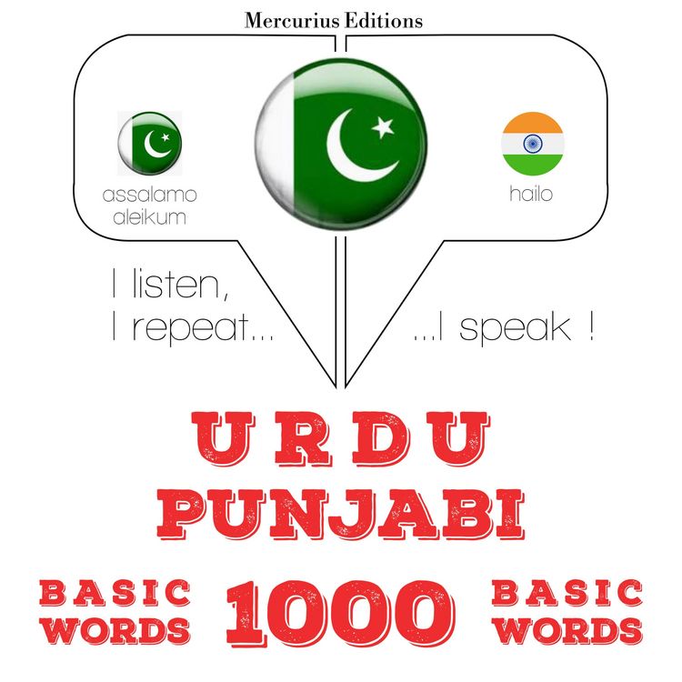 Produktbild: 1000 essential words in Punjabi