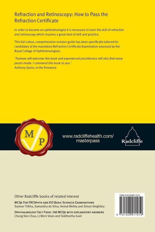 Produktbild: Refraction and Retinoscopy