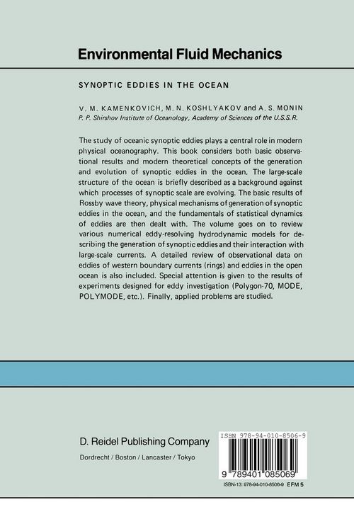 Produktbild: Synoptic Eddies in the Ocean