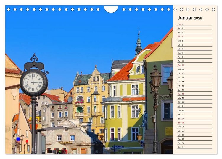 Produktbild: Glatz - Hauptstadt der Grafschaft Glatz (Wandkalender 2026 DIN A4 quer), CALVENDO Monatskalender