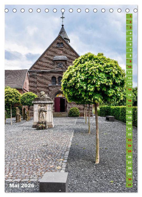 Produktbild: Meerbusch am Rhein (Tischkalender 2026 DIN A5 hoch), CALVENDO Monatskalender