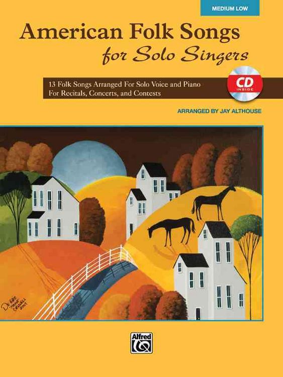 Produktbild: American Folk Songs for Solo Singers