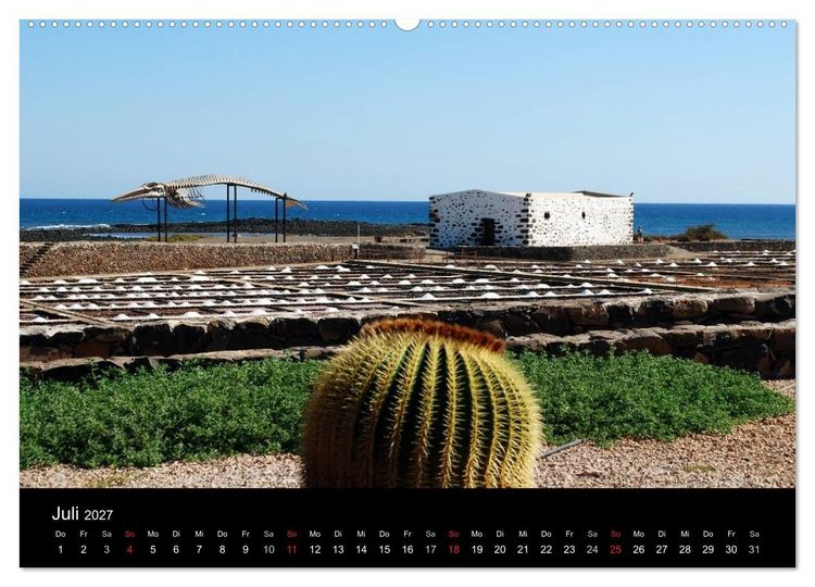 Produktbild: Fuerteventura (hochwertiger Premium Wandkalender 2027 DIN A2 quer), Kunstdruck in Hochglanz