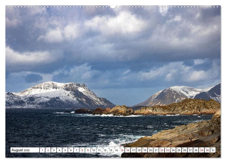 Produktbild: Licht des Nordens - LOFOTEN (hochwertiger Premium Wandkalender 2026 DIN A2 quer), Kunstdruck in Hochglanz