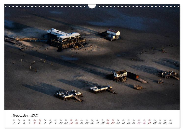 Produktbild: Naturpark Wattenmeer und Helgoland (Wandkalender 2026 DIN A3 quer), CALVENDO Monatskalender