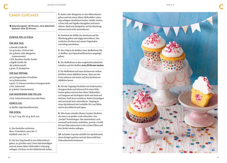 Produktbild: Backen f&uuml;r Kinder von A&ndash;Z