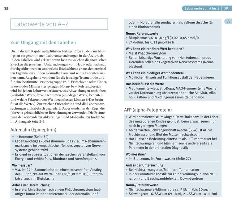 Produktbild: Laborwerte