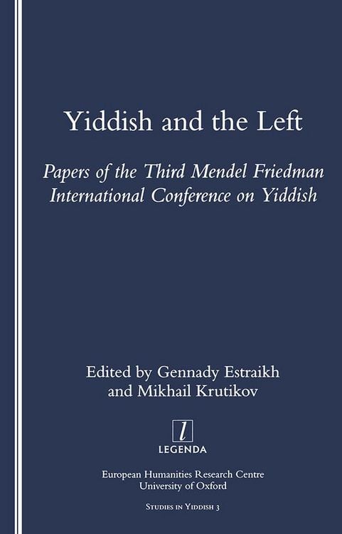 Produktbild: Yiddish and the Left