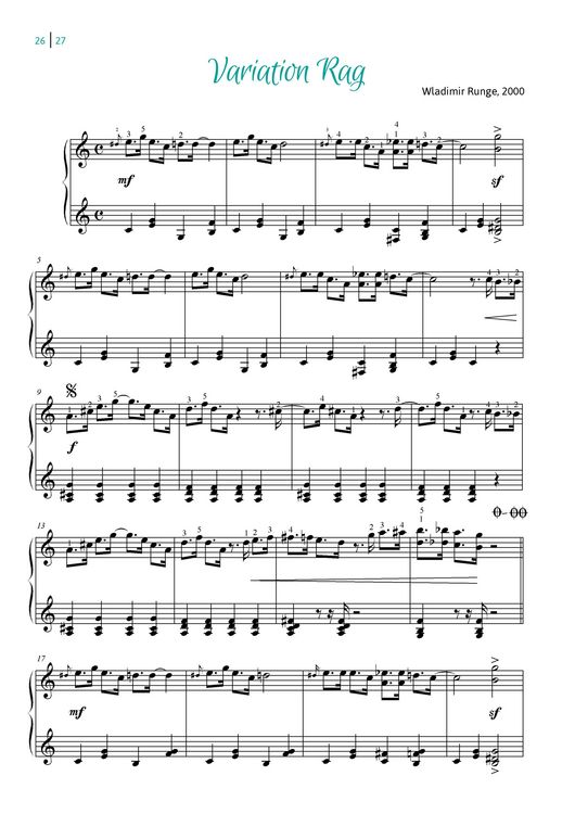 Produktbild: Melodies For Piano, Volume Iii, 11 Compositions