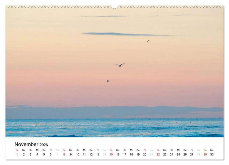 Produktbild: D&auml;nemark - Lyset Land (Wandkalender 2026 DIN A2 quer), CALVENDO Monatskalender