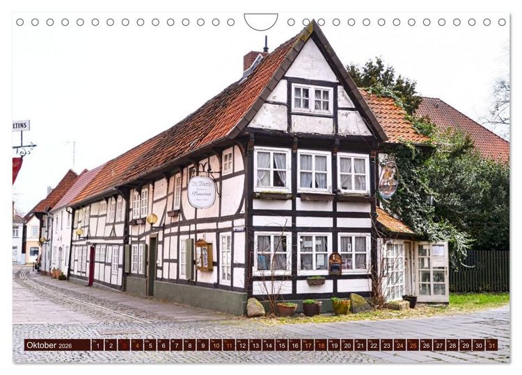 Produktbild: Nienburg - Weser (Wandkalender 2026 DIN A4 quer), CALVENDO Monatskalender