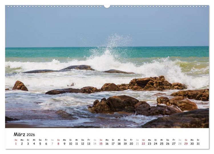 Produktbild: Traumlandschaften Thailands (hochwertiger Premium Wandkalender 2026 DIN A2 quer), Kunstdruck in Hochglanz