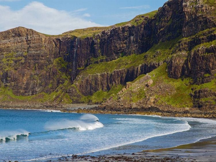 Produktbild: CALVENDO Puzzle Talisker Bay, Isle of Skye | 1000 Teile Lege-Gr&ouml;&szlig;e 64x48cm Foto-Puzzle f&uuml;r gl&uuml;ckliche Stunden