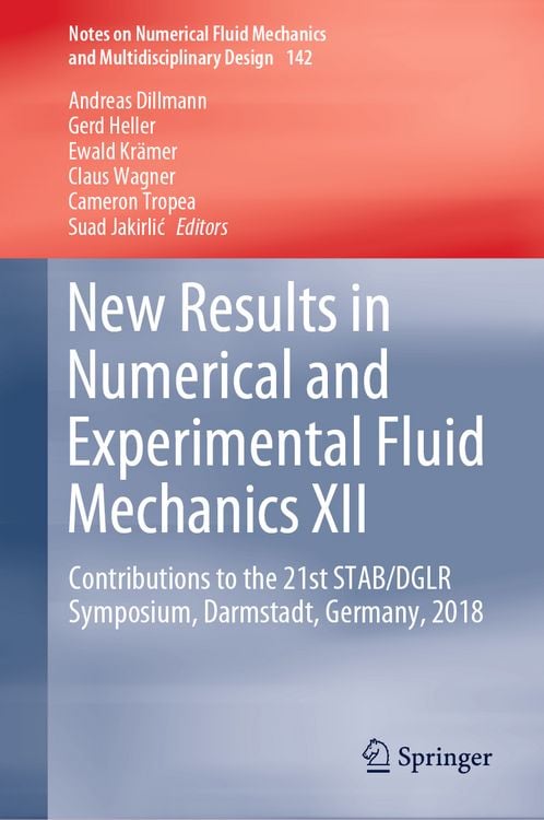 Produktbild: New Results in Numerical and Experimental Fluid Mechanics XII