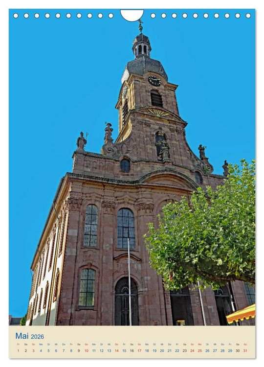 Produktbild: RASTATT (Wandkalender 2026 DIN A4 hoch), CALVENDO Monatskalender