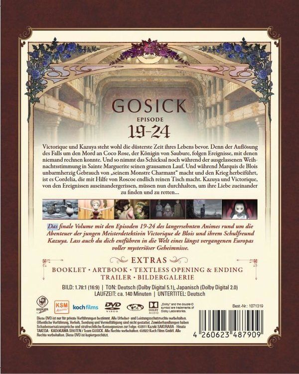 Produktbild: Gosick Vol. 4 (Ep. 19-24) im Sammelschuber
