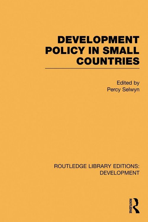 Produktbild: Development Policy in Small Countries