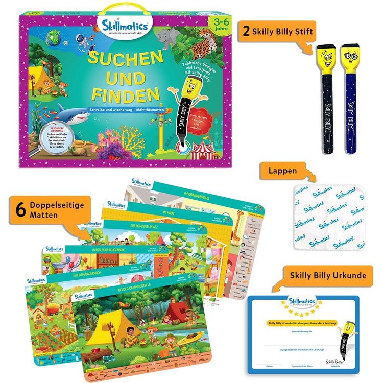 Produktbild: Write and Wipe Kit - Suchen und Finden
