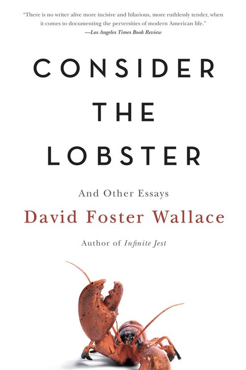 Produktbild: Consider the Lobster and Other Essays