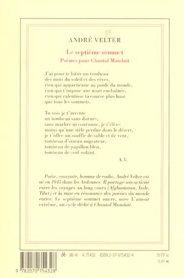 Produktbild: Le septi&egrave;me sommet