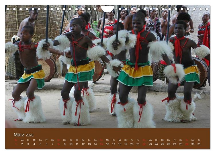 Produktbild: Namibia - faszinierende Menschen und Tiere (Wandkalender 2026 DIN A4 quer), CALVENDO Monatskalender