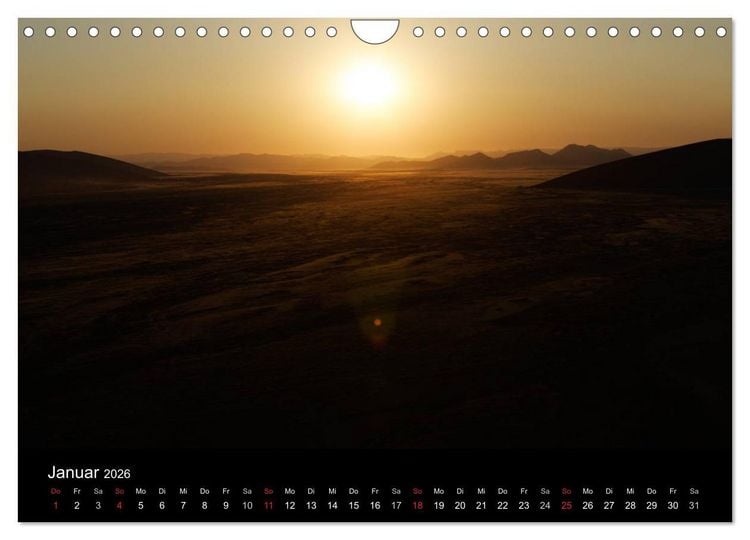 Produktbild: Namibia (Wandkalender 2026 DIN A4 quer), CALVENDO Monatskalender