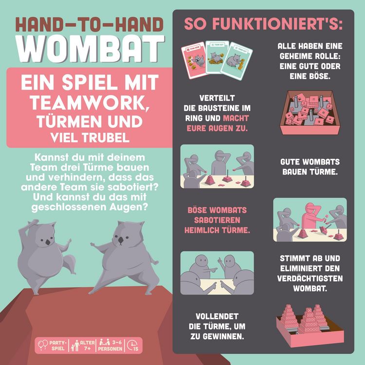 Produktbild: O'Brien, C: Hand-to-Hand Wombat