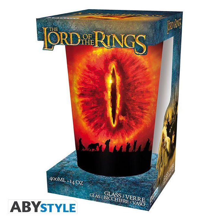 Produktbild: LORD OF THE RINGS - Large Glass - 400ml - Sauron