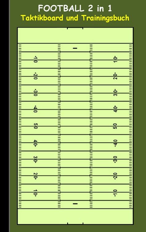 Produktbild: Football 2 in 1 Taktikboard und Trainingsbuch