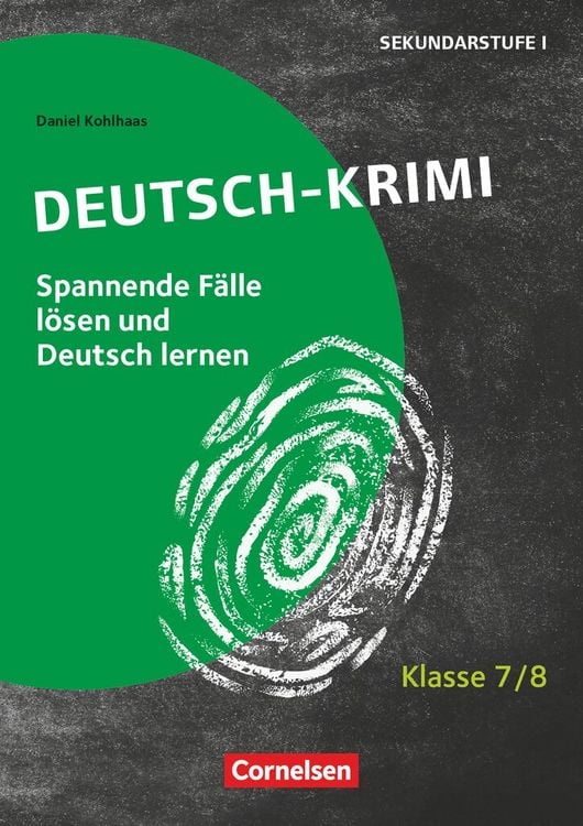 Produktbild: Lernkrimis f&uuml;r die SEK I - Deutsch - Klasse 7/8