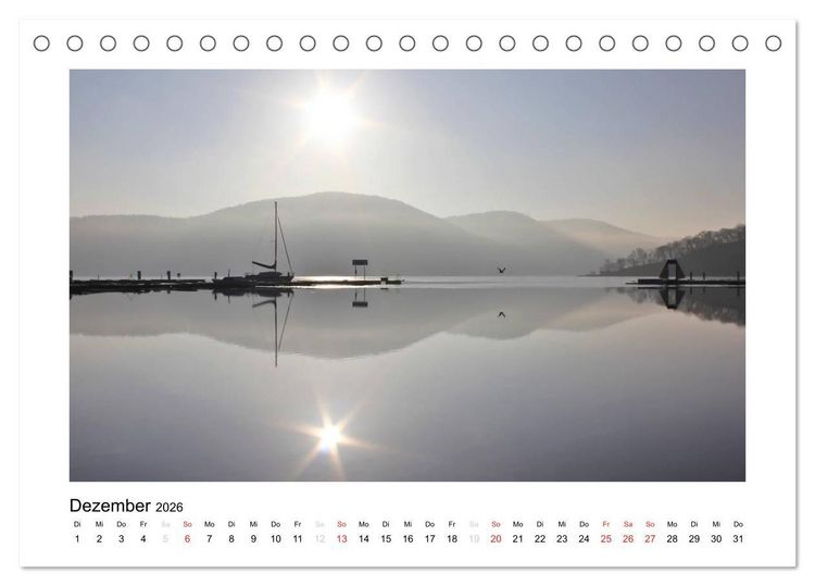 Produktbild: Boote 2026 (Tischkalender 2026 DIN A5 quer), CALVENDO Monatskalender