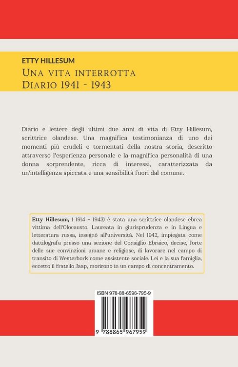 Produktbild: Una Vita Interrotta. Diario 1941-1943