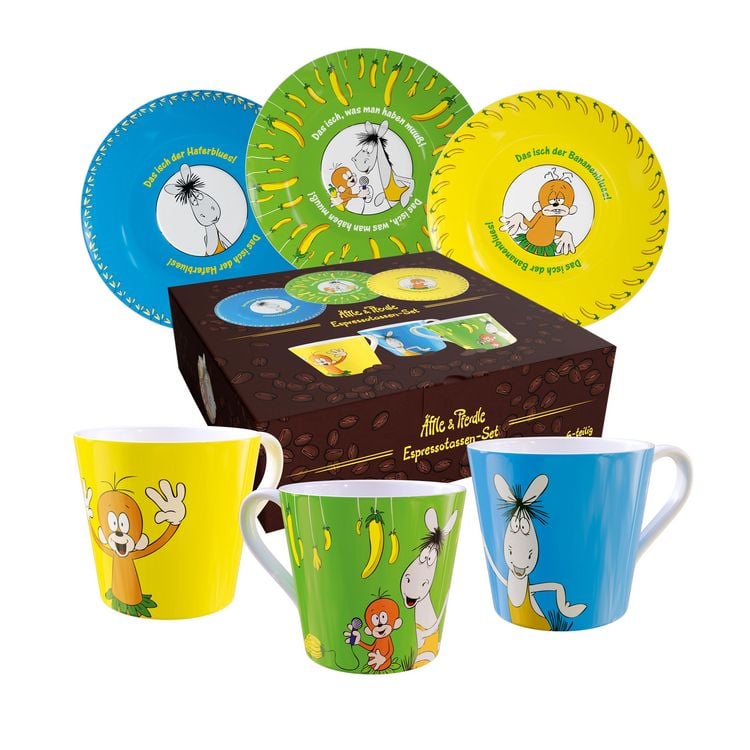 Produktbild: &Auml;ffle & Pferdle Espressotassen-Set