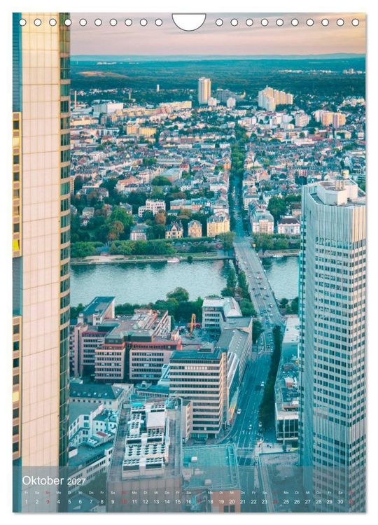 Produktbild: Frankfurter Pflaster (Wandkalender 2027 DIN A4 hoch), CALVENDO Monatskalender