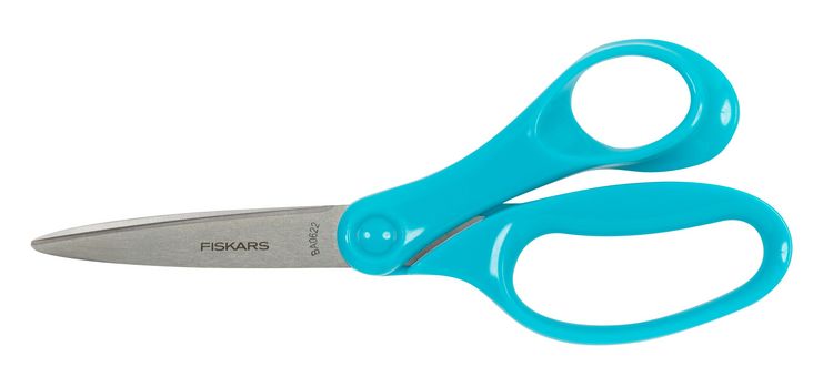Produktbild: Edding Fiskars Schulschere ab 12 Jahre, 18 cm petrol