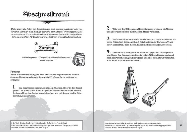 Produktbild: Das inoffizielle Harry-Potter-Buch der Zauberei