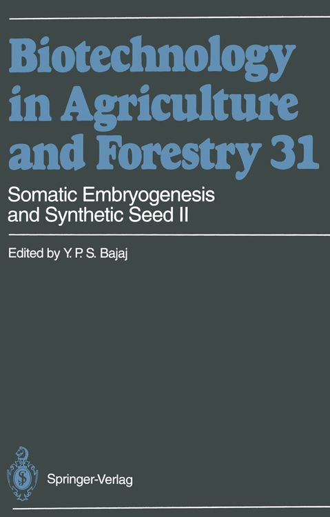 Produktbild: Somatic Embryogenesis and Synthetic Seed II