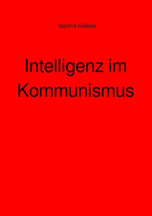 Produktbild: Intelligenz im Kommunismus