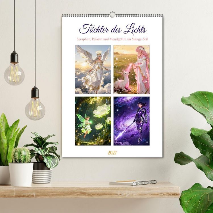 Produktbild: T&ouml;chter des Lichts (Wandkalender 2027 DIN A2 hoch), CALVENDO Monatskalender