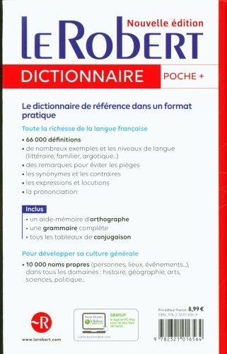 Produktbild: Le Robert de Poche Plus 2024
