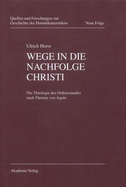 Produktbild: Wege in die Nachfolge Christi