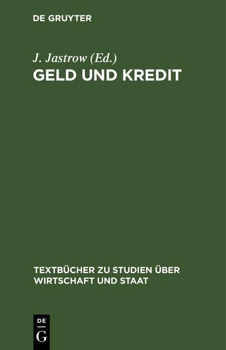Produktbild: Geld und Kredit
