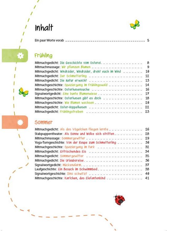 Produktbild: Das Kita-Jahreszeitenbuch: Mitmachgeschichten & Mitmachgedichte