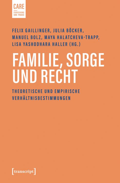 Produktbild: Familie, Sorge und Recht