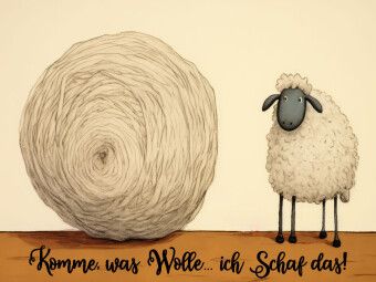 Produktbild: CALVENDO Puzzle Wollschaf | 1000 Teile Lege-Gr&ouml;&szlig;e 64x48cm Foto-Puzzle f&uuml;r gl&uuml;ckliche Stunden
