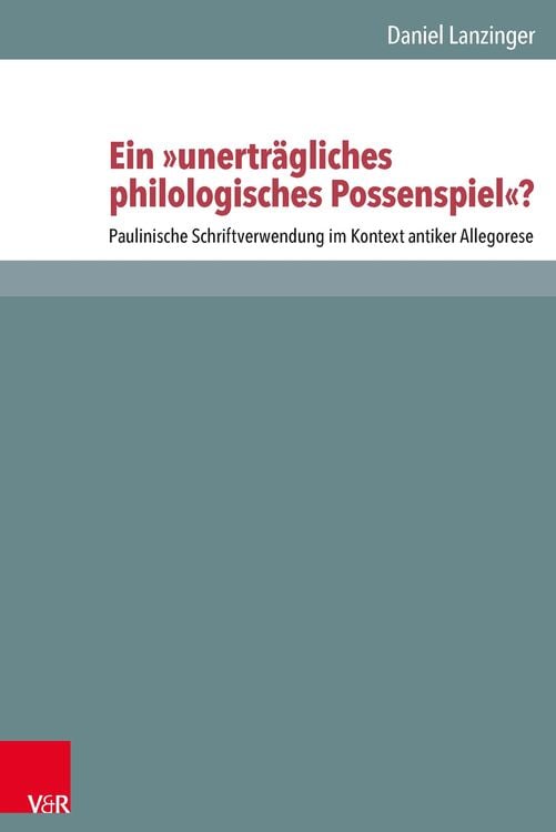 Produktbild: Ein &bdquo;unertr&auml;gliches philologisches Possenspiel&ldquo;?