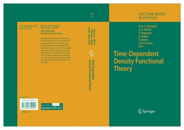 Produktbild: Time-Dependent Density Functional Theory